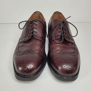 Rockport mens dress shoe m1577 Oxford wingtip brown size 8m